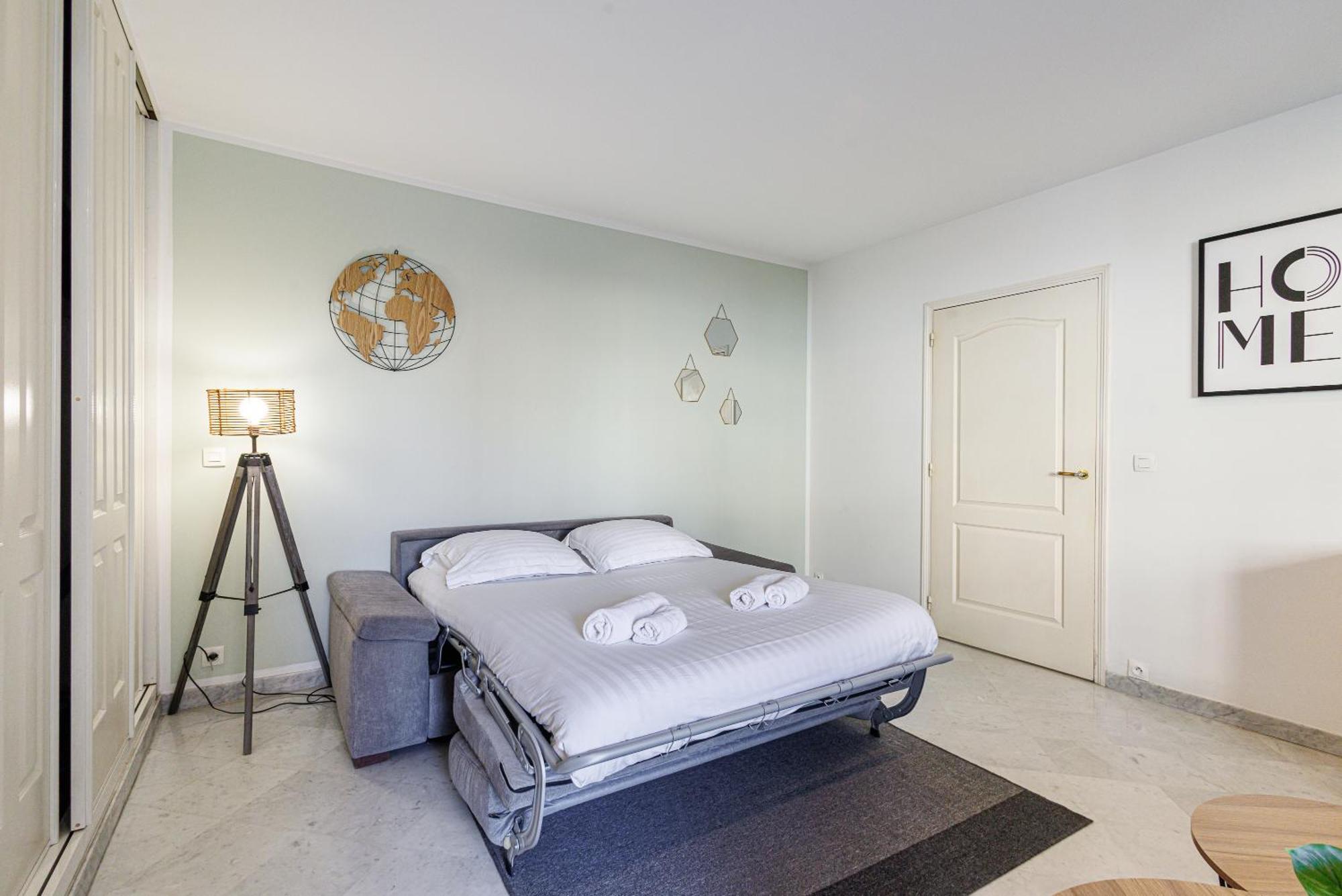 Le Victoria, Elegant T2 Au Bord Des Plages, Piscine, Sauna Menton Dış mekan fotoğraf